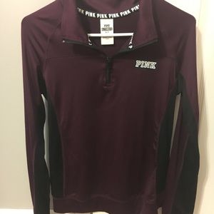 Victoria's Secret 1/4 zip up workout top